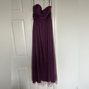 Purple Bridesmaid Dress